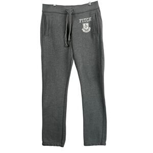 Abercrombie & Fitch Fleece Lined Sweatpants Men’s SZ LG Pockets Logo Drawstring